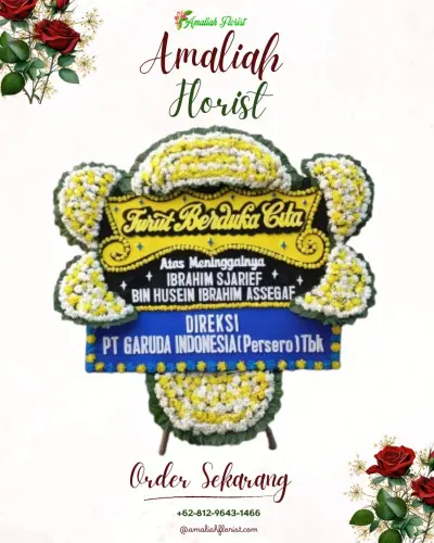 Papan Bunga Duka di Kesadikan